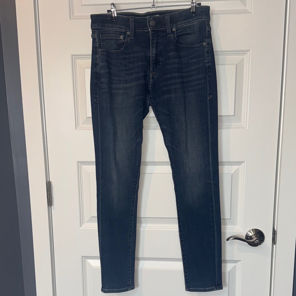 Express Indigo and Medium Blue Denim